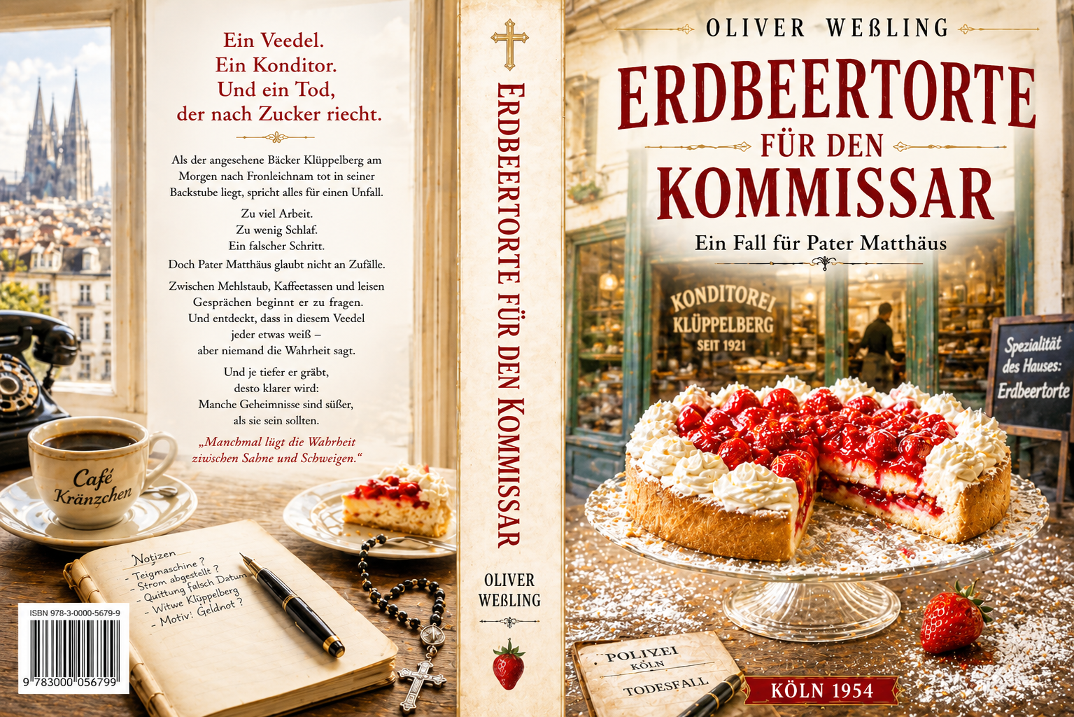 Erdbeertorte für den Kommissar