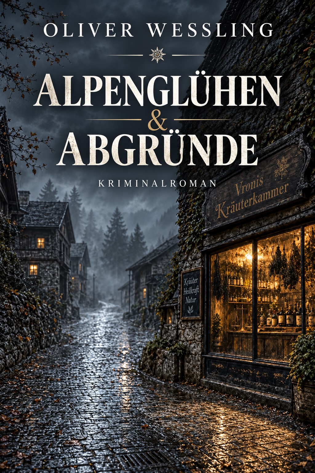 Alpenglühen & Abgründe – Buchcover